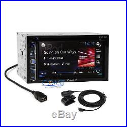 Pioneer Car Radio Stereo Double DIN Dash Kit Wire Harness for 1999-2008 Honda