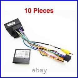 Quadlock Wiring Harness Adapter with CAN Bus Decoder, for Peugeot 208 2008 3008