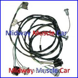 Rear body tail light trunk wiring harness 70 71 72 73 Chevy Camaro