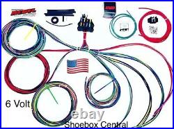 Rebel Wire 6 VOLT 8 Circuit Universal Wiring Harness USA Made