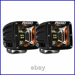 Rigid Industries 68204 Surface Mount Radiance Scene With Amber Backlight Pair