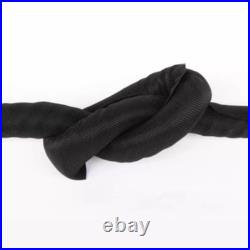 Self Closing Braided Cable Sleeving Black 5mm-60mm Wire Harness, Auto, Sheathing