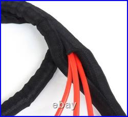 Self Closing Braided Cable Sleeving Black 5mm-60mm Wire Harness, Auto, Sheathing