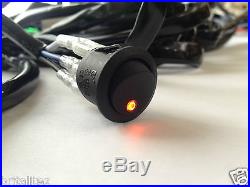 Spot Light Wiring Harness Includes Switch Fuse Relay for LED Work light Bar Mini