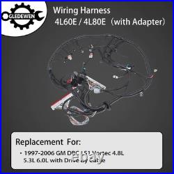 Standalone Wiring Harness, 4L60E DBC, Red/Blue PCM, Compatible with 1997-2006