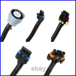 Standalone Wiring Harness, 4L60E DBC, Red/Blue PCM, Compatible with 1997-2006
