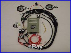 TBI Wiring Harness WithECM Fuel Injection Wire Harness SBC TBI ENGINE SWAP