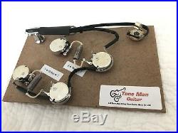 The 59 ES335 Gibson Epiphone DOT Style Tone Prewired Wiring Harness PIO Caps