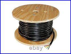 Trailer Light Cable Wiring Harness 14 Gauge 4 Wire Jacketed Black Flexible 100