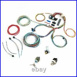 UNIVERSAL Extra long Wires 21 Circuit Wiring Harness For CHEVY Mopar Hotrod