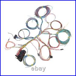 Universal 22 Circuit Wiring Harness Kit With Fuse And Installation Instructions