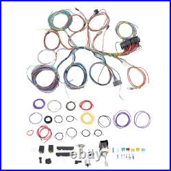 Universal 22 Circuit Wiring Harness Kit With Fuse And Installation Instructions