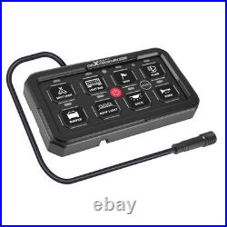 Universal 8 Button Touch Switch Panel For 4x4 Truck Van Boat 12-24V Aluminium