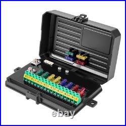 Universal 8 Button Touch Switch Panel For 4x4 Truck Van Boat 12-24V Aluminium