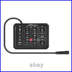 Universal Touch Switch Panel 12 Gang For Car Pickup UTV ATV Boat RGB 960W 12V