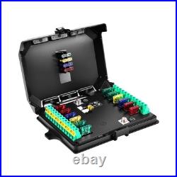 Universal Touch Switch Panel 12 Gang For Car Pickup UTV ATV Boat RGB 960W 12V