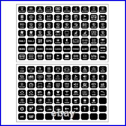 Universal Touch Switch Panel 12 Gang For Car Pickup UTV ATV Boat RGB 960W 12V