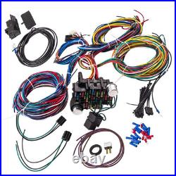 Universal Wiring Harness Kit 21 Circuit Wiring Harness Standard Color Wire Universal Wiring Harness Kit 21 Circuit Wiring Harness Standard Color Wire