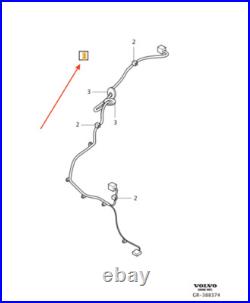 VOLVO S80 II AS Trunk Wiring Harness 30786217 NEW GENUINE