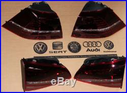 VW Golf 7 R original LED Leuchten Rückleuchten Heckleuchten Lichter Lampen MK7