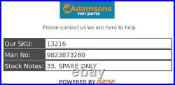 Vauxhall Vivaro 1.5 DV5RC Mk3 SPARE ONLY Engine Wiring Harness Loom 9823873280 Vauxhall Vivaro 1.5 DV5RC Mk3 SPARE ONLY Engine Wiring Harness Loom 9823873280