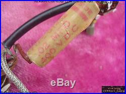 Vintage 1954 Gibson Les Paul Junior Wiring Harness Grey Tiger Capacitor 1955 WOW