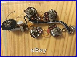 Vintage 1965 Gibson SG Wiring Harness with Pots, Switch and Input Jack