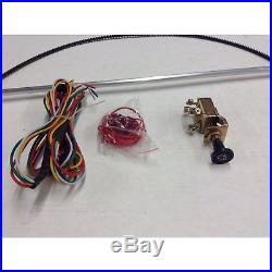Vintage Car / Truck Wiper Kit w Wiring Harness cable drive hood hot rod 12-VOLT