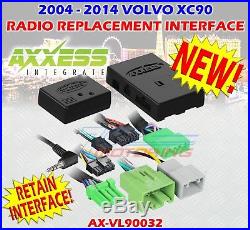 Volvo Xc90 2003 2014 Radio Wire Harness Incl Amp Bypass For Aftermarket Radio