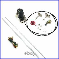 Wiper Kit w Wiring Harness 12-VOLT Aluminum Tube