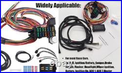 Wiring Harness 14 Circuit Universal, Circuit Wiring Harness Kit 14 Fuse for St